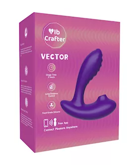 Vector Dual Stimulation Vibrator With App Control