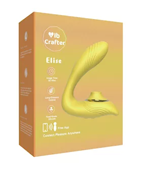 Elise Dual Stimulation Vibrator With App Control