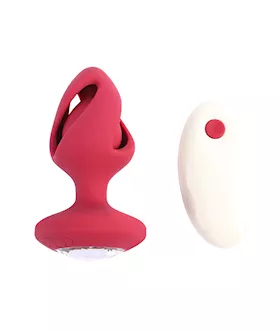 Amore Vibrating Hollow Diamond Plug