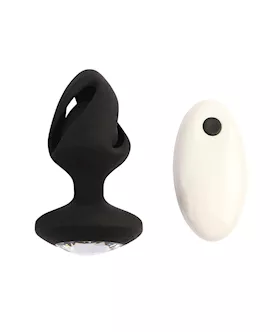 Amore Vibrating Hollow Diamond Plug