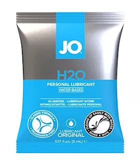 System Jo H2O Water Based Personal Lubricant Sample
