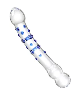 Lucent Spotted Glass Wand