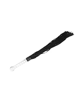Lucent Glass Handle Flogger