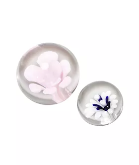 Lucent Flower Glass Kegel Balls