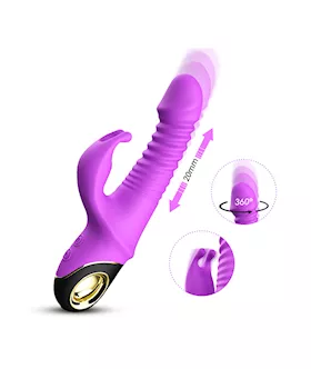 Rabbit Thrusting Vibrator