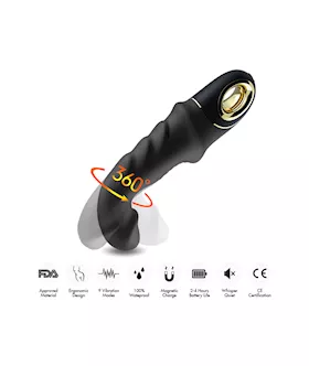 Seductive Domme Phallic Vibrator