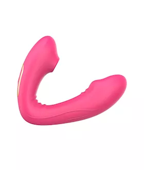 Dual Stimulation Phallic Suction Vibrator