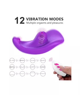 Toboggan Remote Controlled Wearable Vibrator