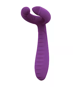 All Mine Textured Couples Vibrator