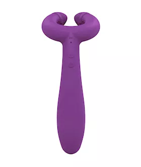 All Mine Textured Couples Vibrator