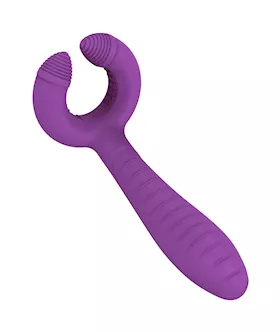 All Mine Textured Couples Vibrator