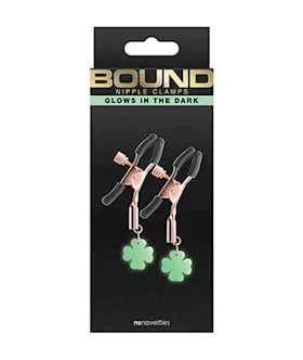 Bound Glow In The Dark Nipple Clamps G4