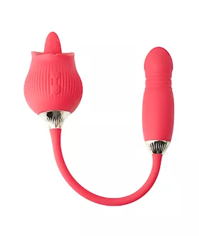 Amore Sweet Treat Licking Rose Vibe With Love Egg