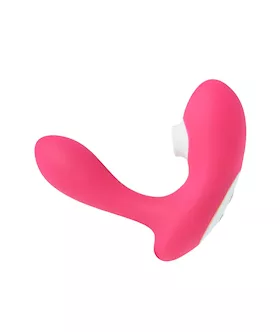 Amore Aim To Please Remote Controlled Dual Stimulation Suction Vibe