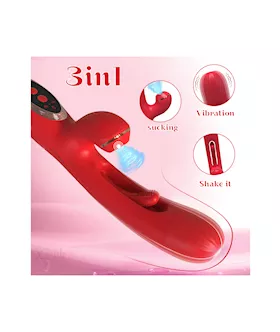 Suction Rabbit Vibrator With Internal Arm
