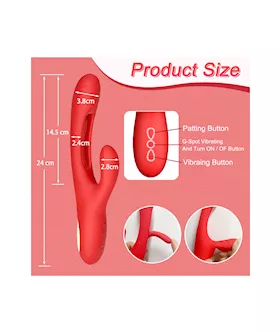Rabbit Vibrator With Internal Arm