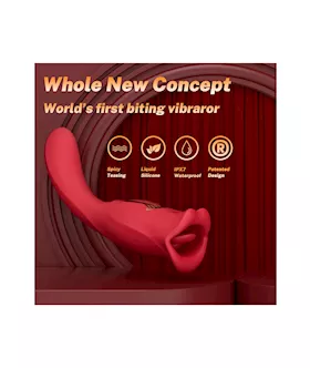 Ruby Lips Double Ended Licking Vibrator