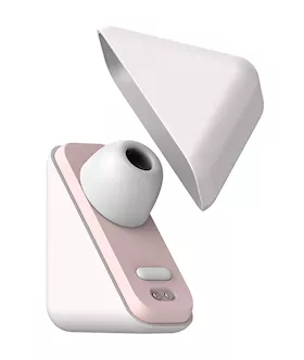 Pearlised Travel Suction Vibrator