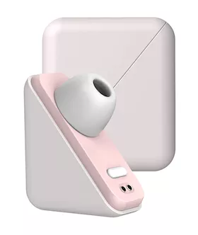 Pearlised Travel Suction Vibrator