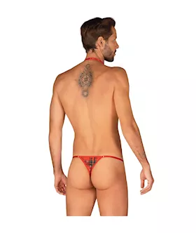 Obsessive Mr Merrilo Thong & Bow Tie