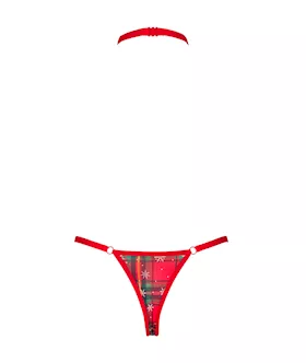 Obsessive Mr Merrilo Thong & Bow Tie