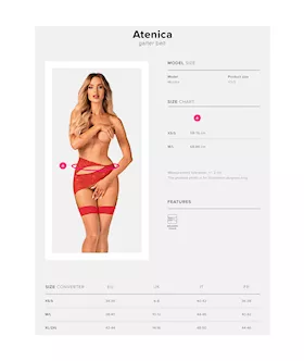 Obsessive Atenica Garter Belt