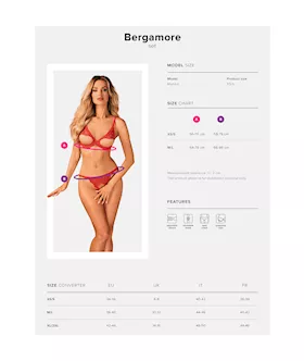 Obsessive Bergamore Bikini Set
