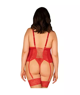 Obsessive Blossmina Corset & Thong