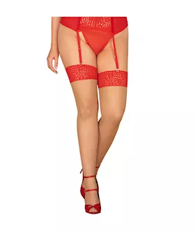 Obsessive Blossmina Stockings