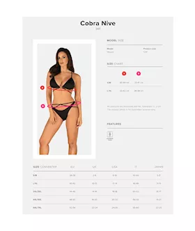 Obsessive Cobra Nive Bikini Set