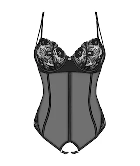 Obsessive Serena Love Crotchless Teddy