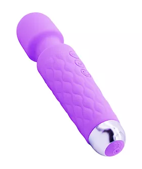 Seamless Diamond Wand Vibrator