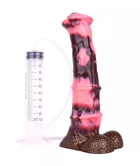 Wild Brash Centaur Warrior Squirting Fantasy Dildo with Balls