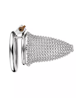 Sir Bedivere Chainmail Chastity Cage