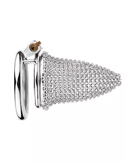 Sir Bedivere Chainmail Chastity Cage