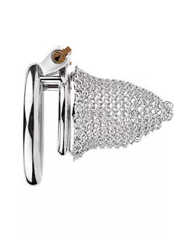 Sir Galahad Chainmail Chastity Cage