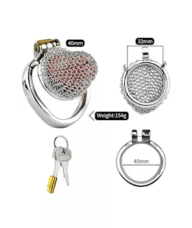 Sir Percival Chainmail Chastity Cage