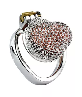 Sir Percival Chainmail Chastity Cage