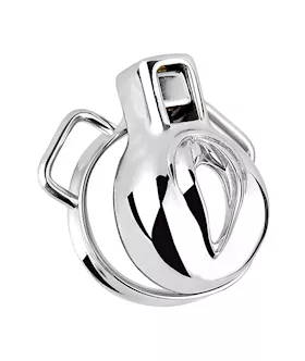 Imprisoned Sissy Stainless Steel Chastity Cage