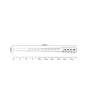 Smooth Stainless Steel Urethral Sounding Rod