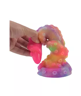 Wild Outstretched Tentacle Glow In The Dark Fantasy Dildo