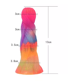 Wild Hard As Stone Gorgon Glow In The Dark Fantasy Dildo