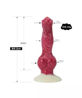 Wild Hellbound Demon Knotted Fantasy Dildo