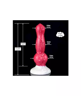 Wild Hellbound Demon Knotted Fantasy Dildo