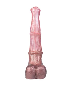 Wild Brawny Mustang Fantasy Dildo With Balls