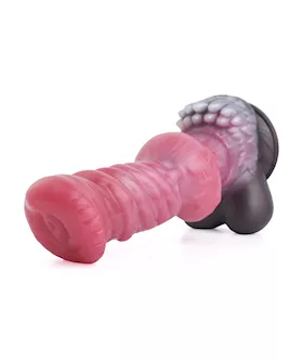 Wild Alpha Wolf Knotted Monster Dildo With Balls