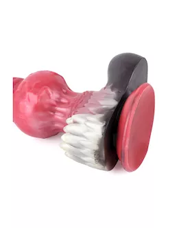 Wild Alpha Wolf Knotted Monster Dildo With Balls