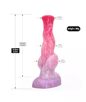 Wild Diablo Demon Knotted Fantasy Dildo