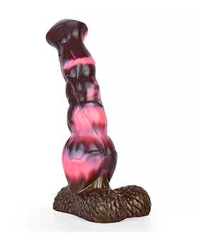 Wild Knotted Stallion Fantasy Dildo with Balls