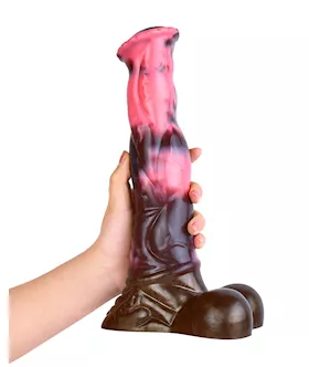 Wild Savage Centaur Fantasy Dildo With Balls
